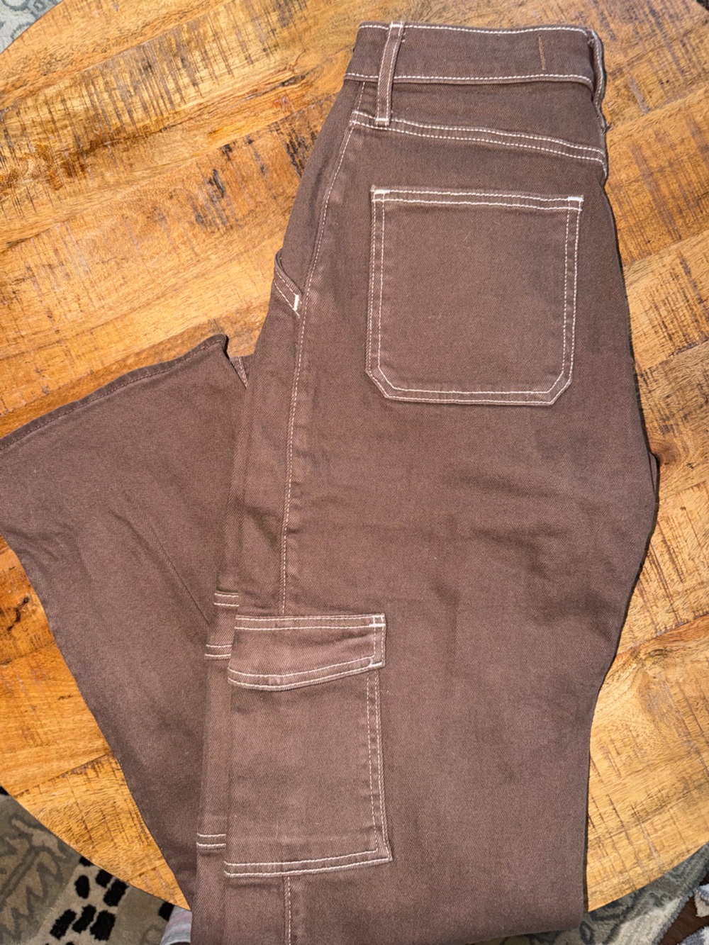 Women’s Brown Carpender Jeans - Classic Pocket Design
